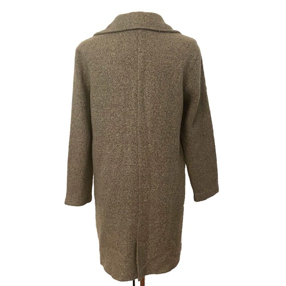 HALOGEN Wool Blend Sweater Jacket Women’s Small Double Breasted Grey Lightweight - Picture 3 of 9